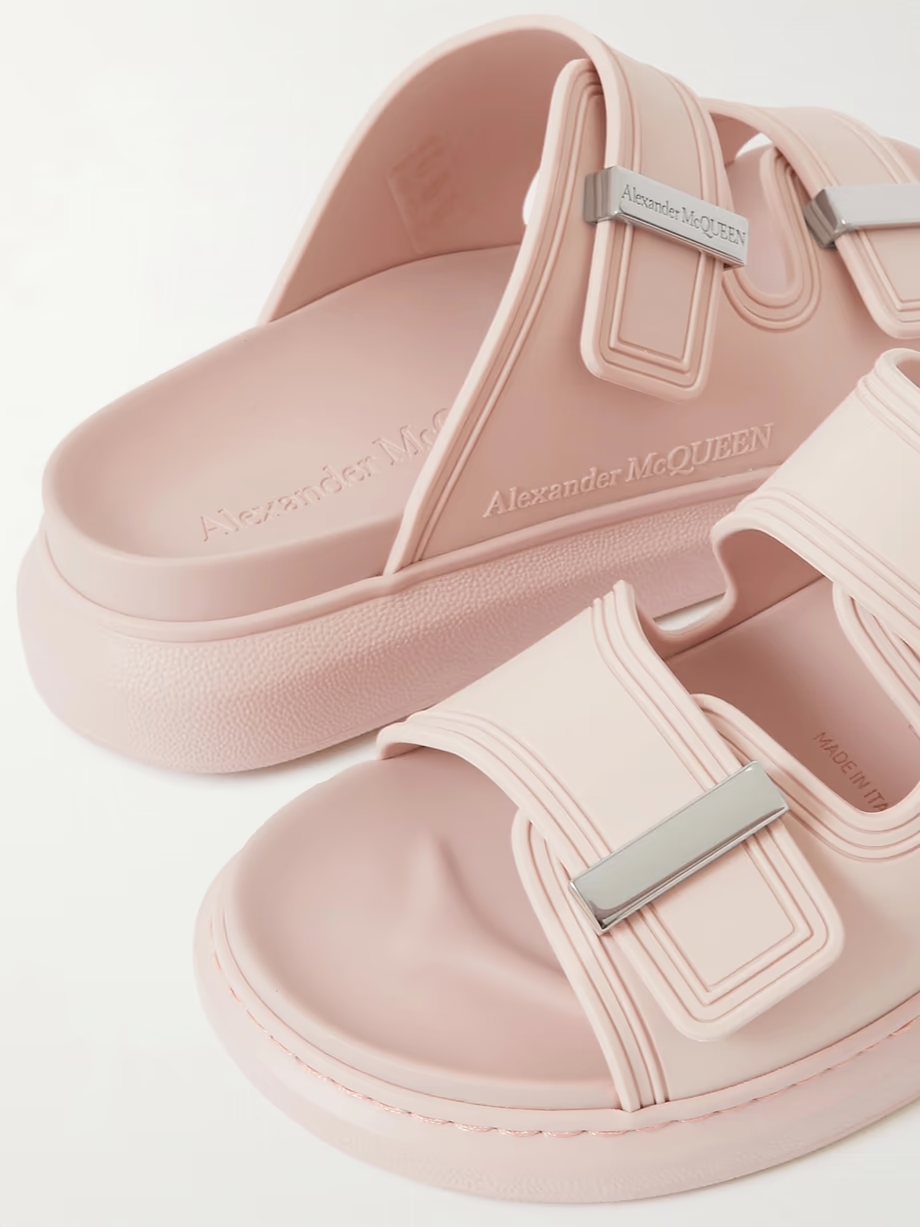 Rubber exaggerated-sole sandals Rubber exaggerated-sole sandals