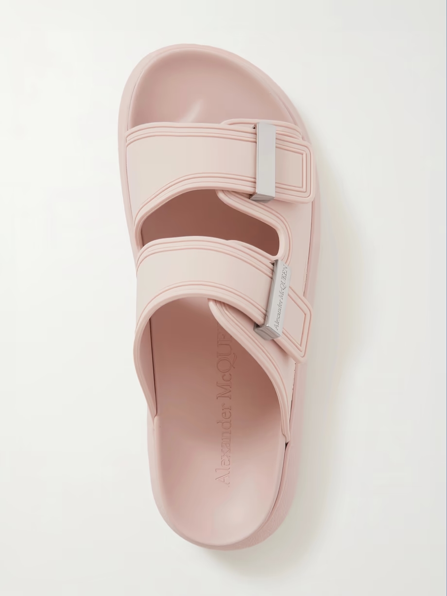 Rubber exaggerated-sole sandals Rubber exaggerated-sole sandals