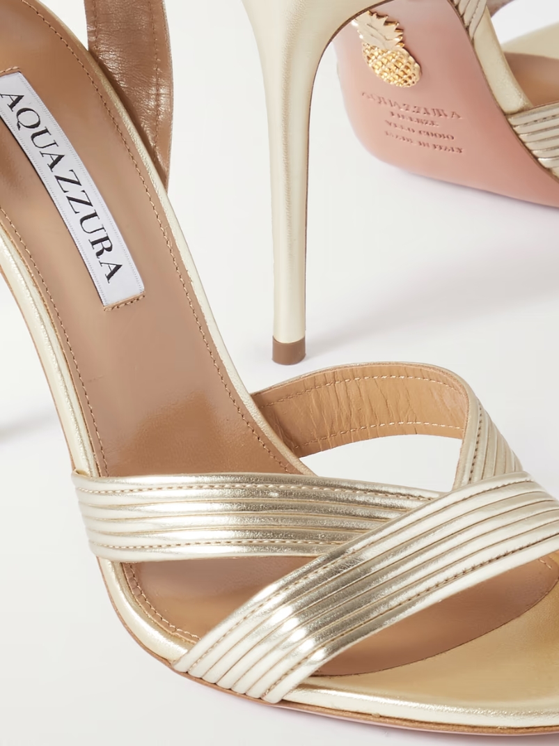 Ari 105 metallic leather sandals Ari 105 metallic leather sandals