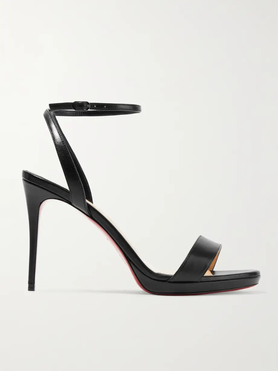 Loubi Queen 100 leather sandals Loubi Queen 100 leather sandals
