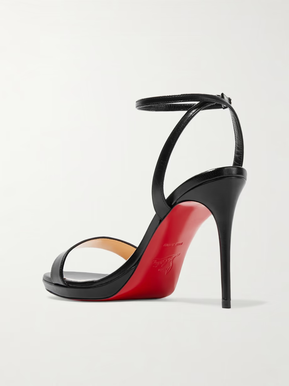 Loubi Queen 100 leather sandals Loubi Queen 100 leather sandals