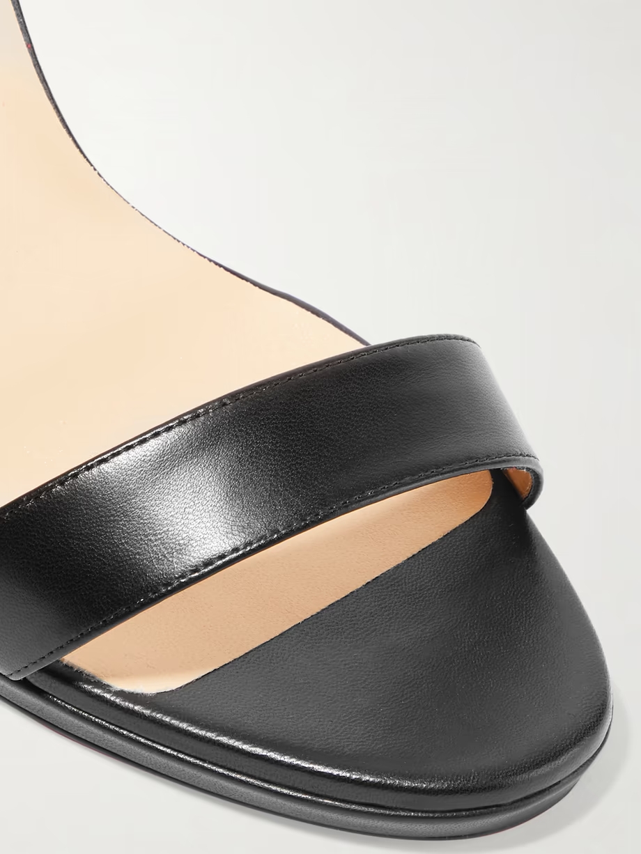 Loubi Queen 100 leather sandals Loubi Queen 100 leather sandals
