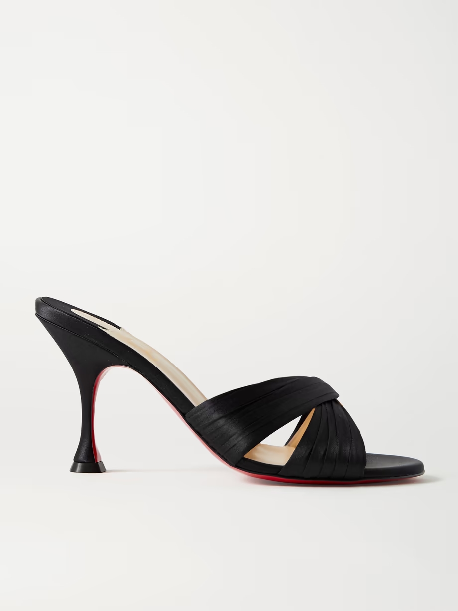 Nicol is Back 85 satin mules Nicol is Back 85 satin mules
