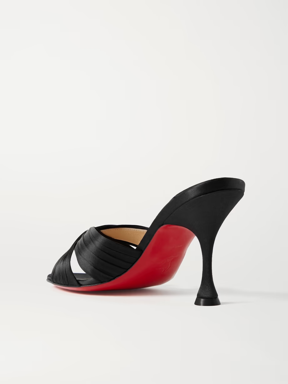 Nicol is Back 85 satin mules Nicol is Back 85 satin mules