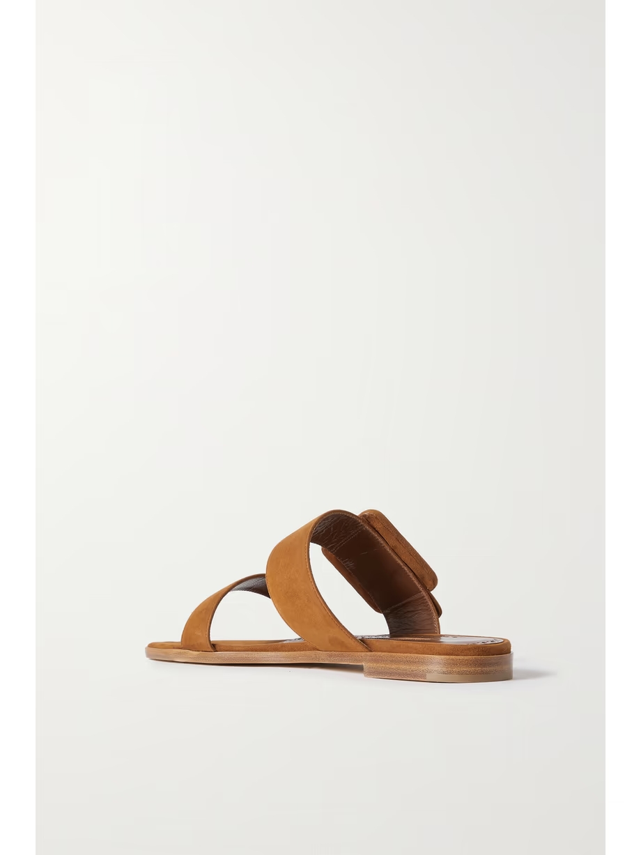 Tituba buckled suede sandals Tituba buckled suede sandals