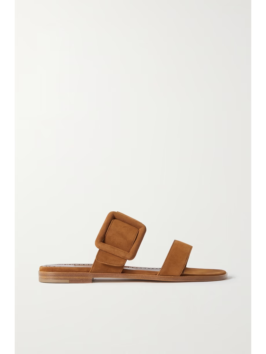 Tituba buckled suede sandals Tituba buckled suede sandals