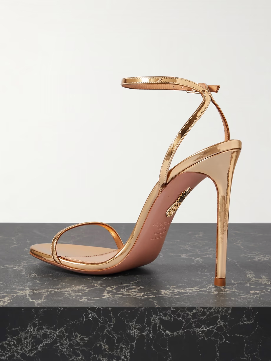 Olie 105 metallic leather sandals Olie 105 metallic leather sandals