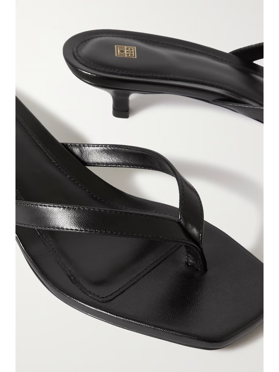 Leather flip flops Leather flip flops