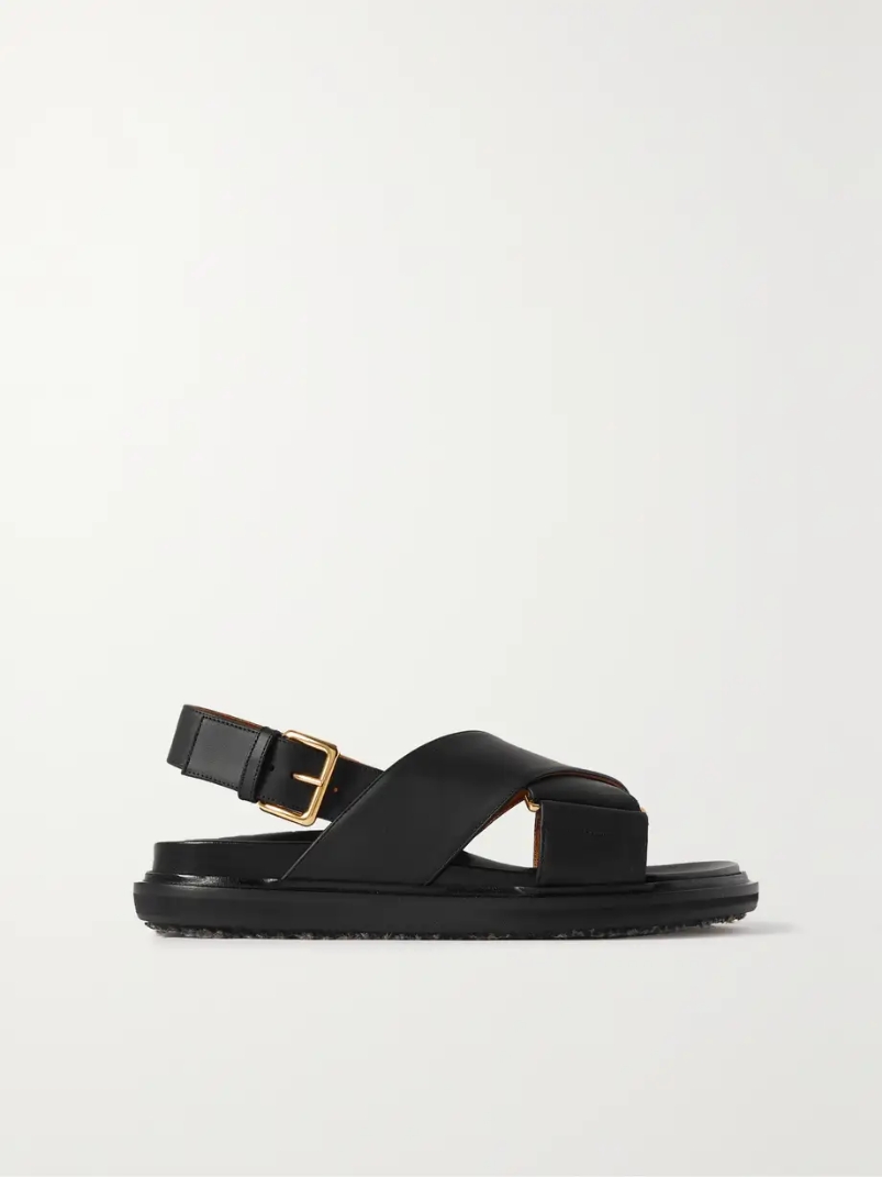 Fussbett leather slingback sandals Fussbett leather slingback sandals