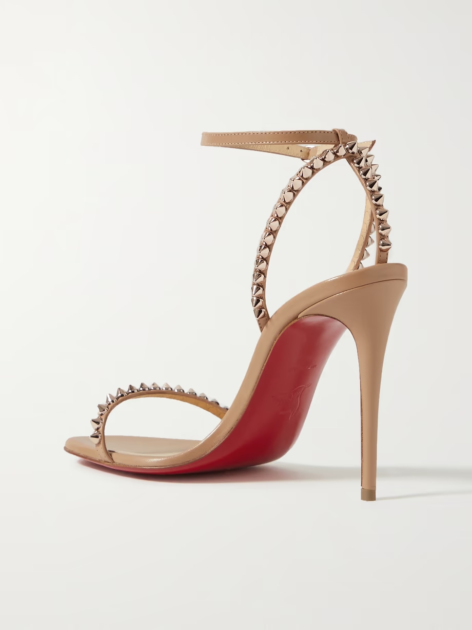 So Me 100 studded leather sandals So Me 100 studded leather sandals