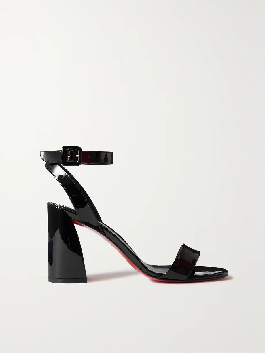 Miss Sabina 85 patent-leather sandals Miss Sabina 85 patent-leather sandals