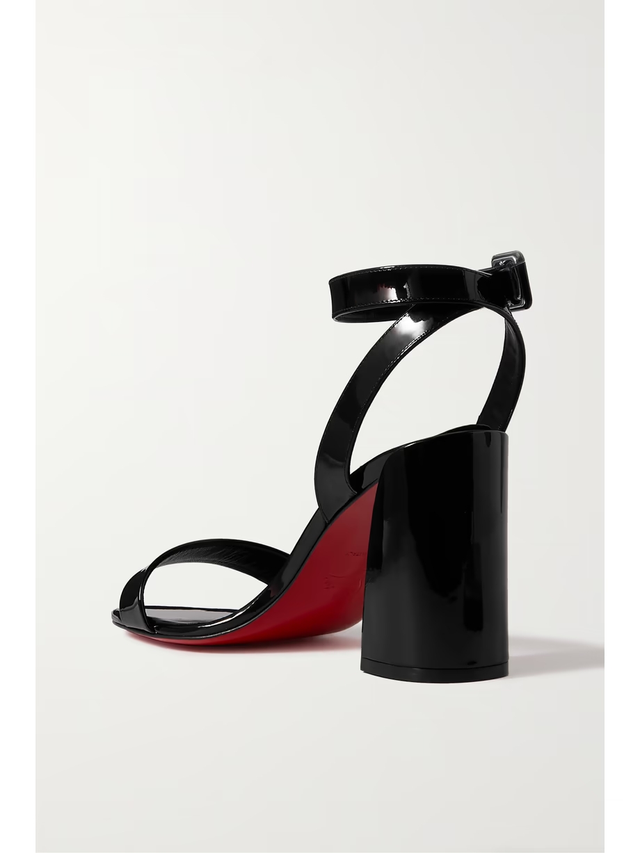 Miss Sabina 85 patent-leather sandals Miss Sabina 85 patent-leather sandals