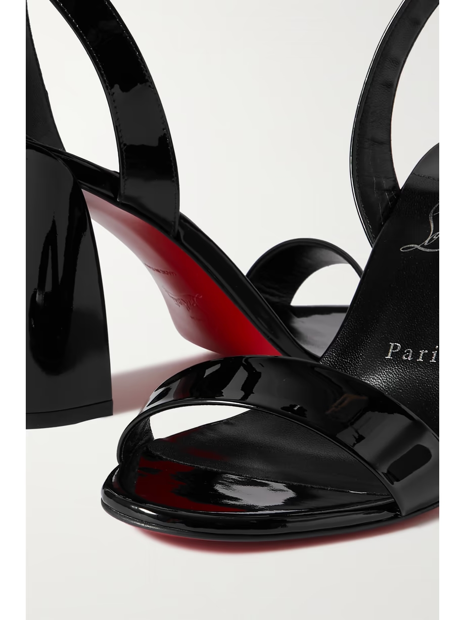 Miss Sabina 85 patent-leather sandals Miss Sabina 85 patent-leather sandals