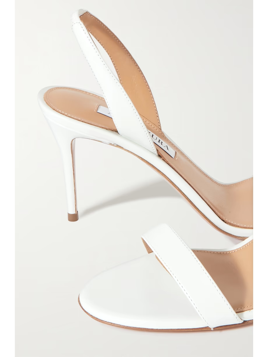 So Nude 85 leather slingback sandals So Nude 85 leather slingback sandals