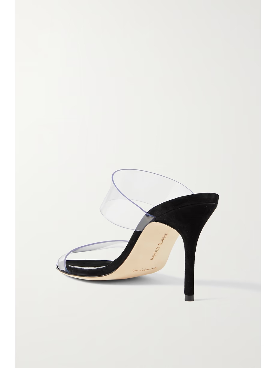 Scolto 90 PVC mules Scolto 90 PVC mules