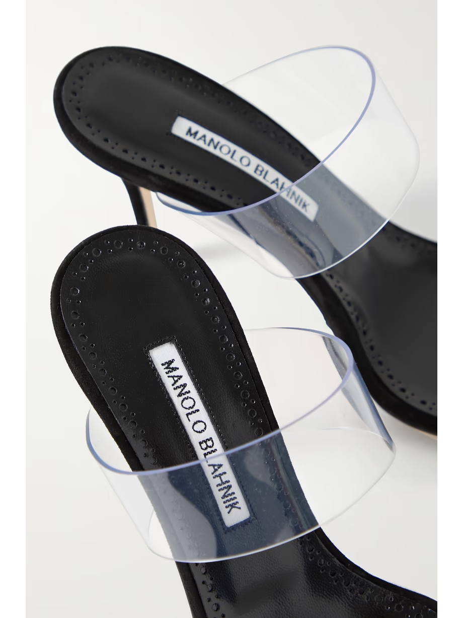 Scolto 90 PVC mules Scolto 90 PVC mules