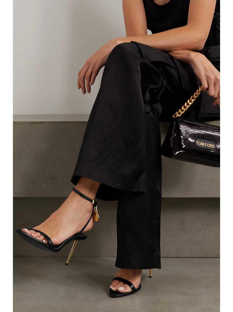 Padlock leather sandals Padlock leather sandals