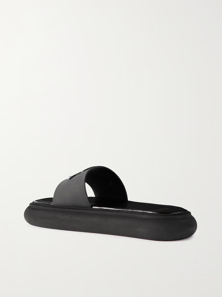 Slyder appliquéd rubber slides Slyder appliquéd rubber slides