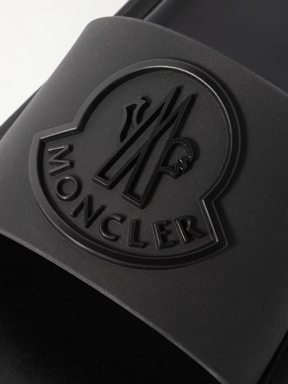 Slyder appliquéd rubber slides Slyder appliquéd rubber slides