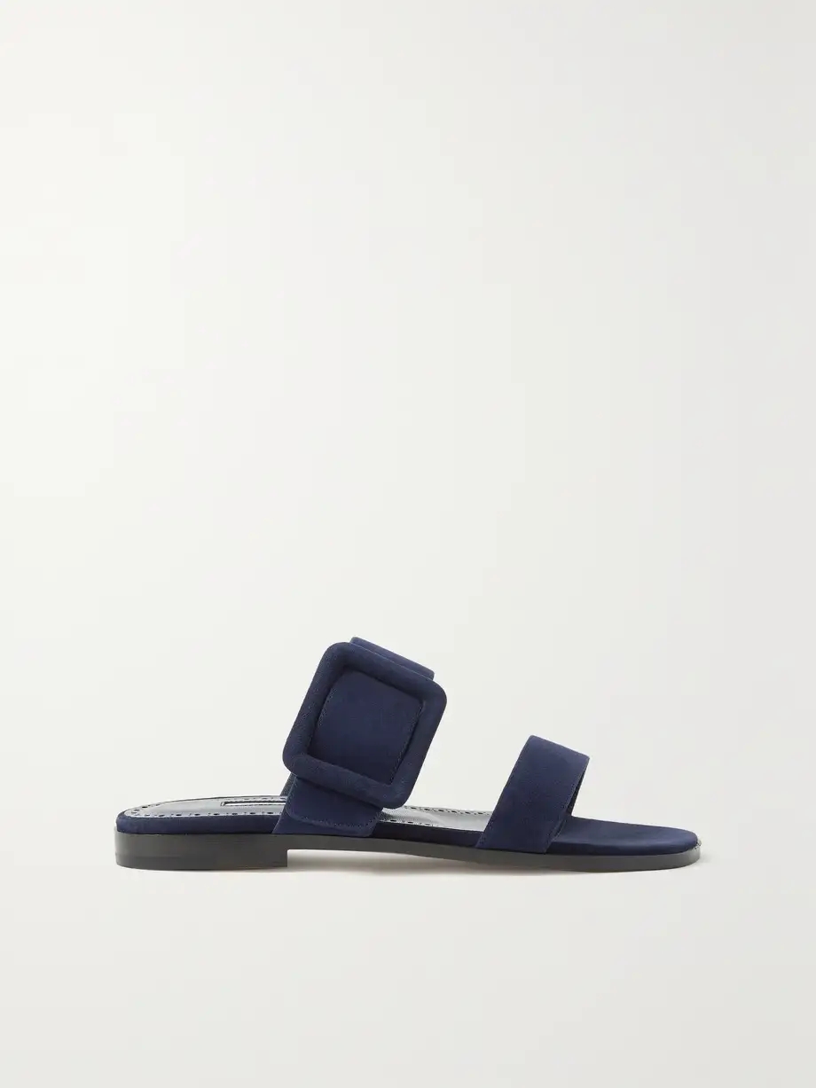 Tituba buckled suede sandals Tituba buckled suede sandals