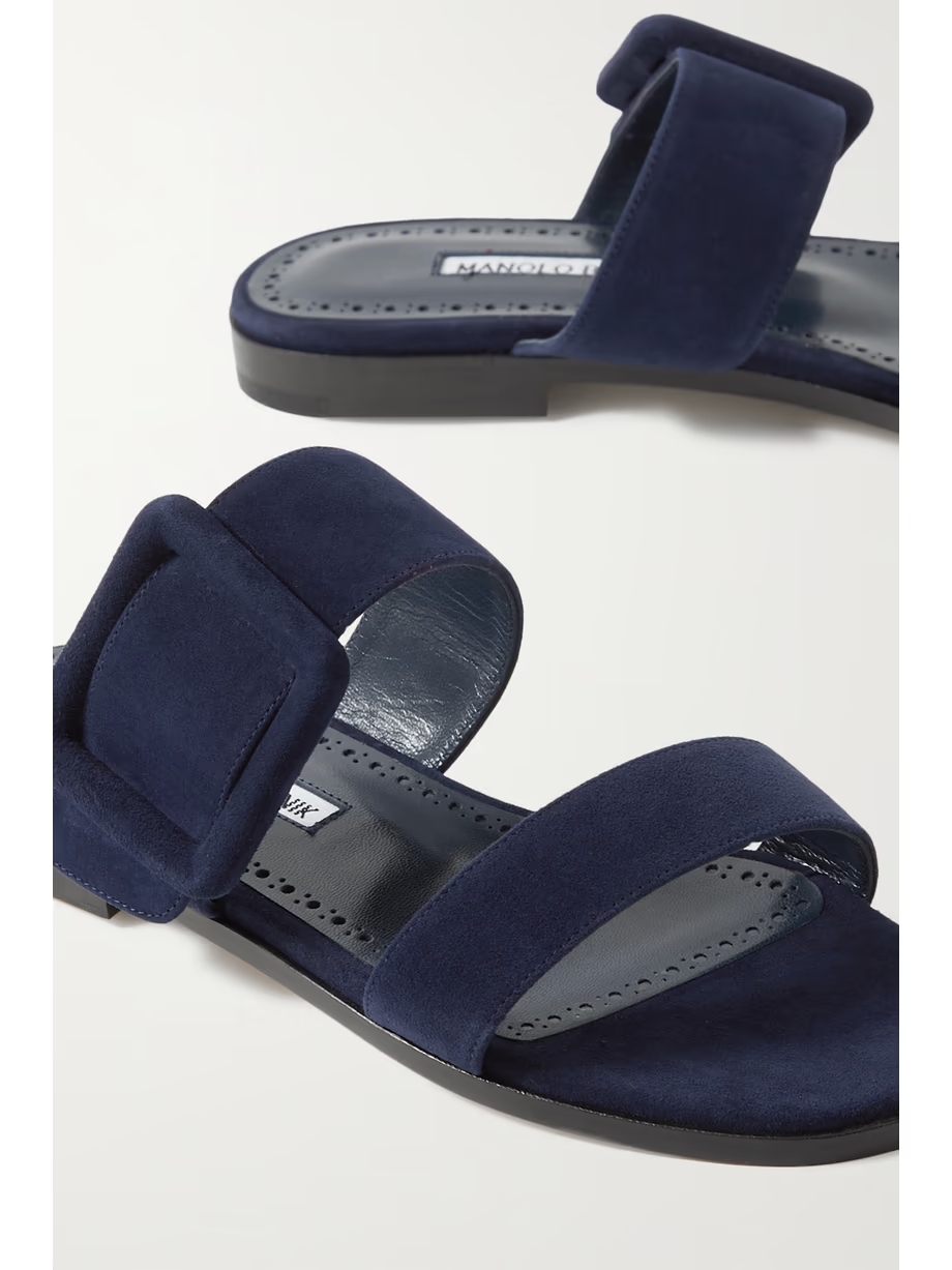 Tituba buckled suede sandals Tituba buckled suede sandals