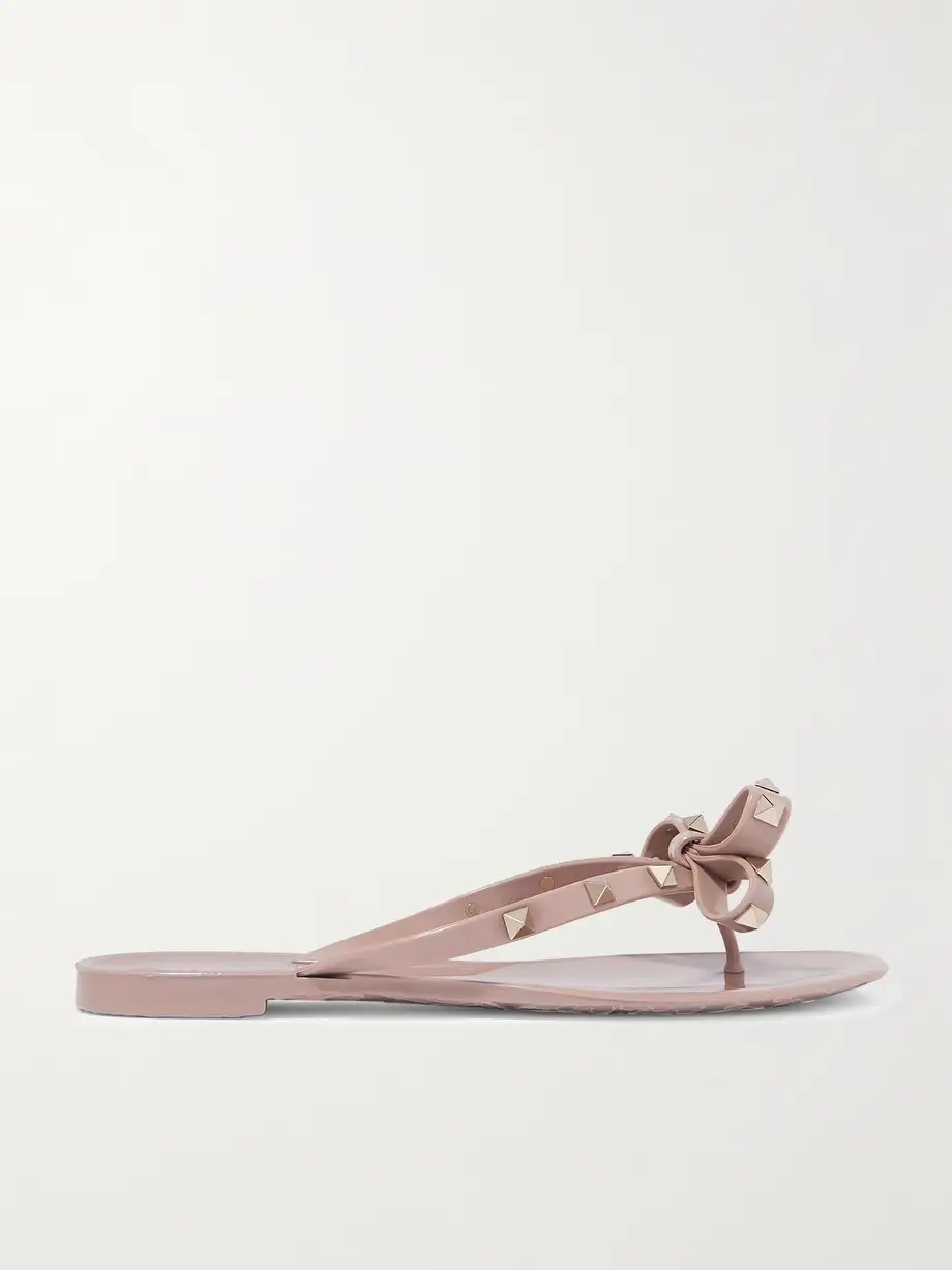 The Rockstud rubber sandals The Rockstud rubber sandals