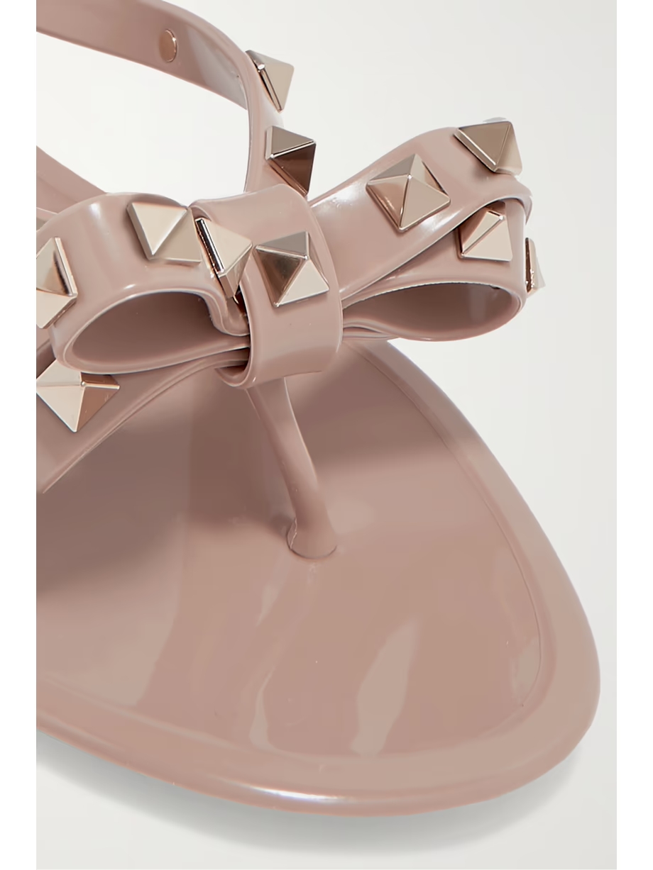 The Rockstud rubber sandals The Rockstud rubber sandals