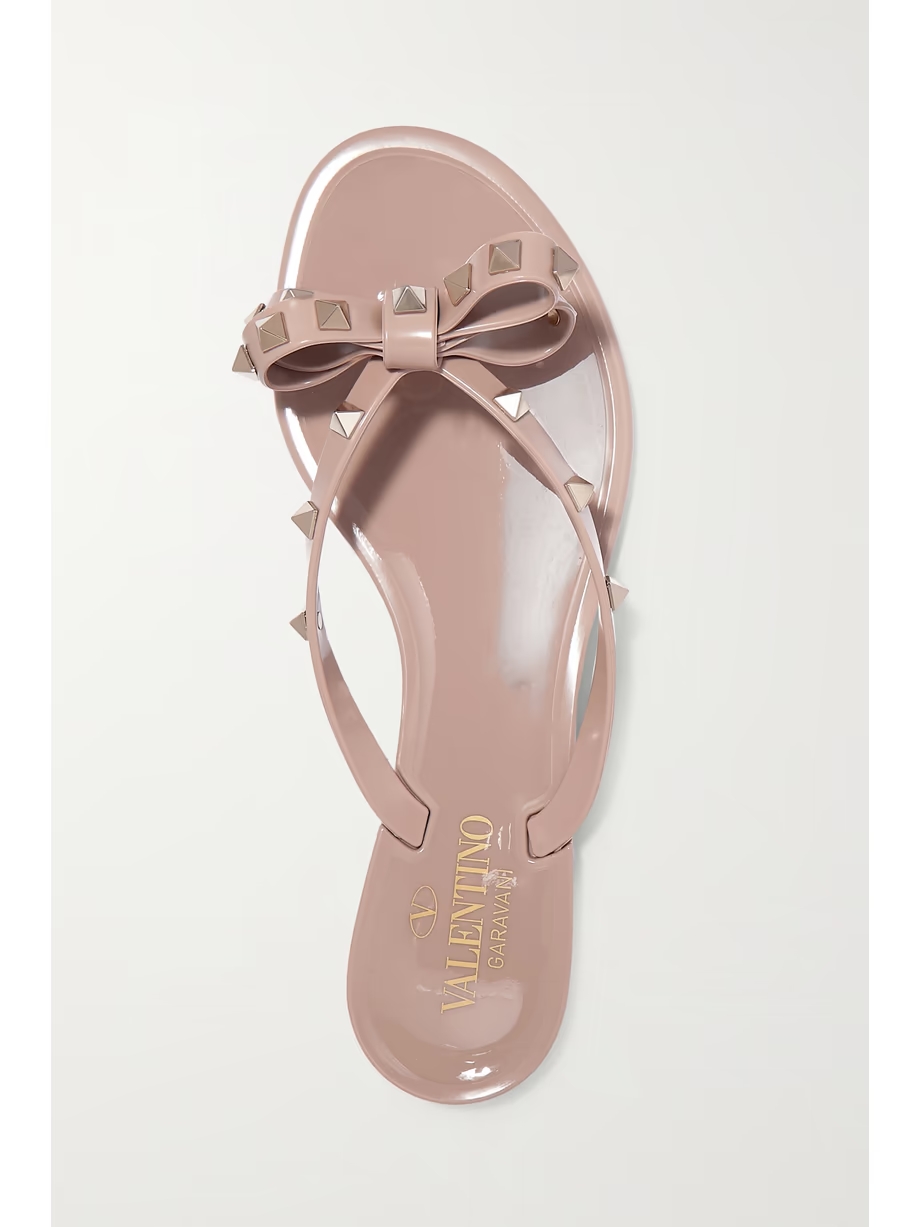 The Rockstud rubber sandals The Rockstud rubber sandals