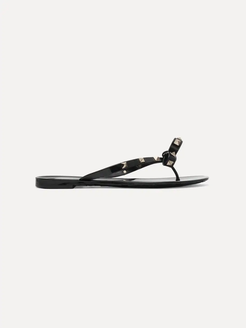 The Rockstud rubber flip flops The Rockstud rubber flip flops