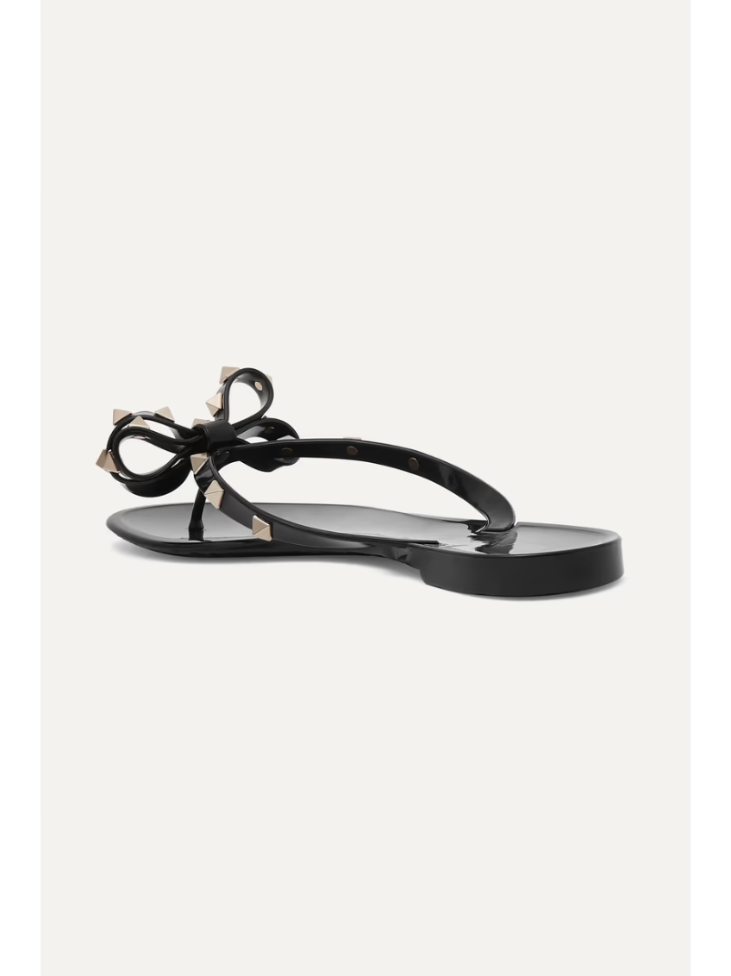 The Rockstud rubber flip flops The Rockstud rubber flip flops