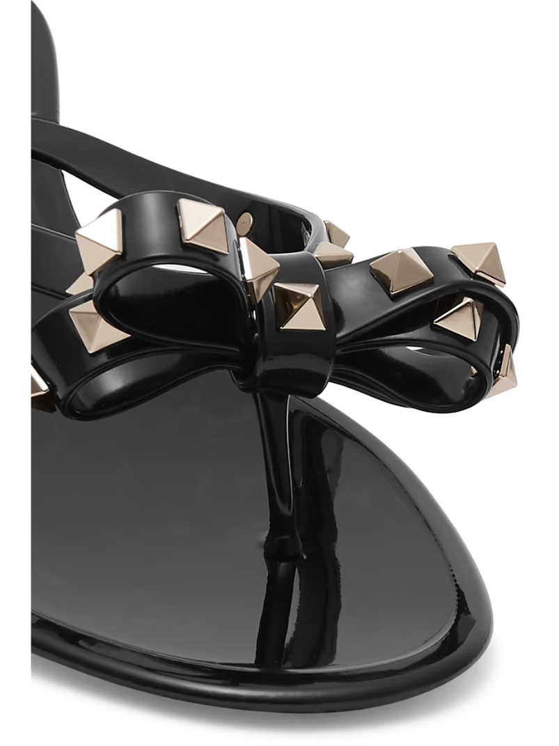 The Rockstud rubber flip flops The Rockstud rubber flip flops