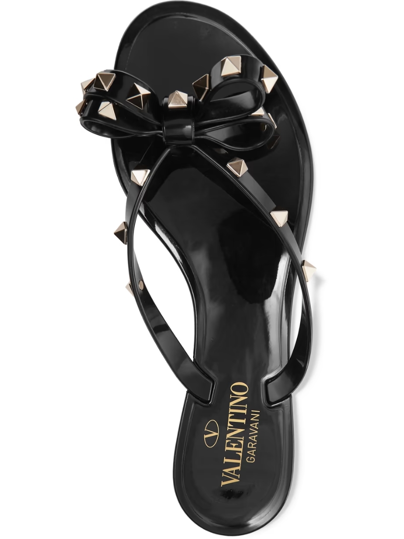 The Rockstud rubber flip flops The Rockstud rubber flip flops