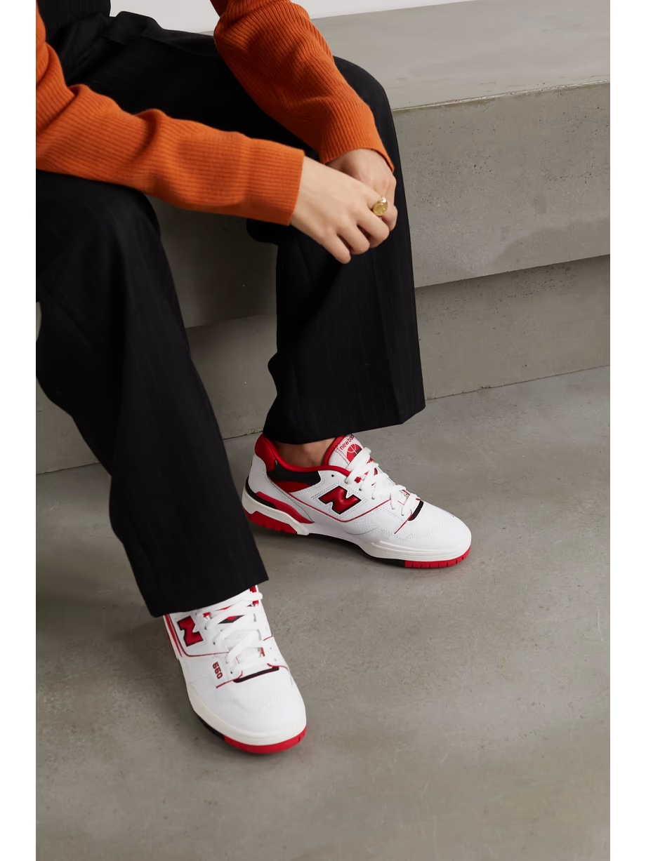 550 perforated leather and mesh sneakers 550 perforated leather and mesh sneakers