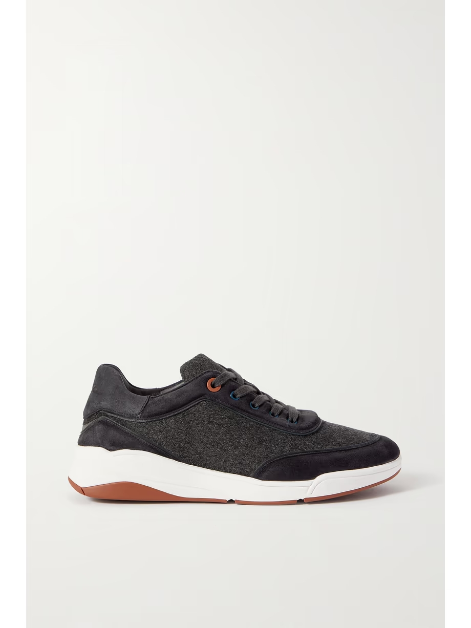 Play cashmere and suede sneakers Play cashmere and suede sneakers