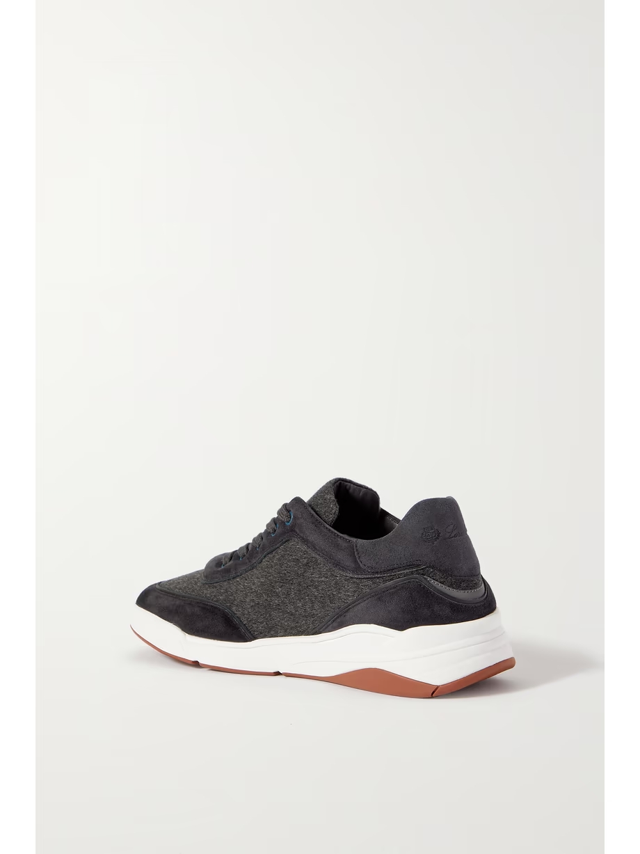 Play cashmere and suede sneakers Play cashmere and suede sneakers