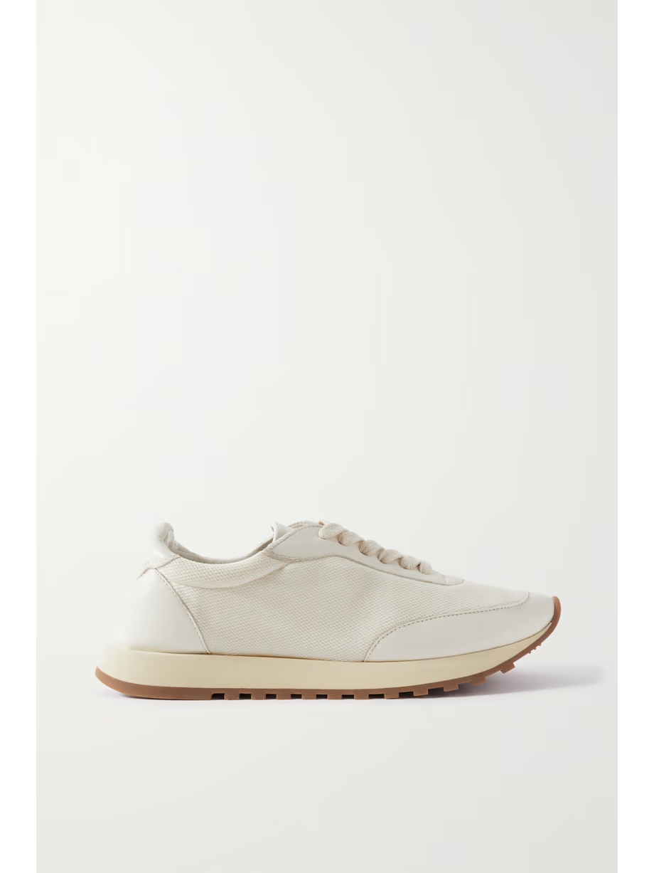Owen Runner leather and mesh sneakers Owen Runner leather and mesh sneakers