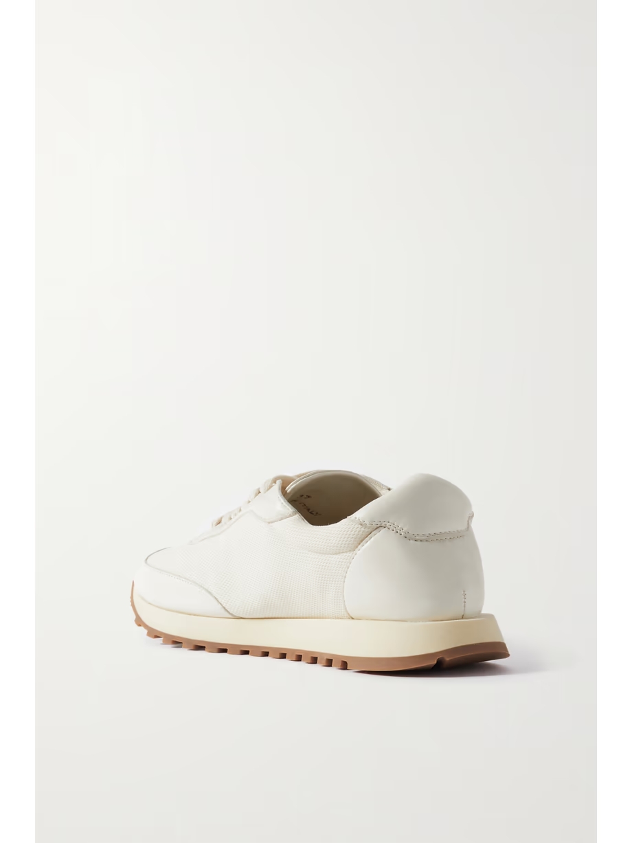 Owen Runner leather and mesh sneakers Owen Runner leather and mesh sneakers