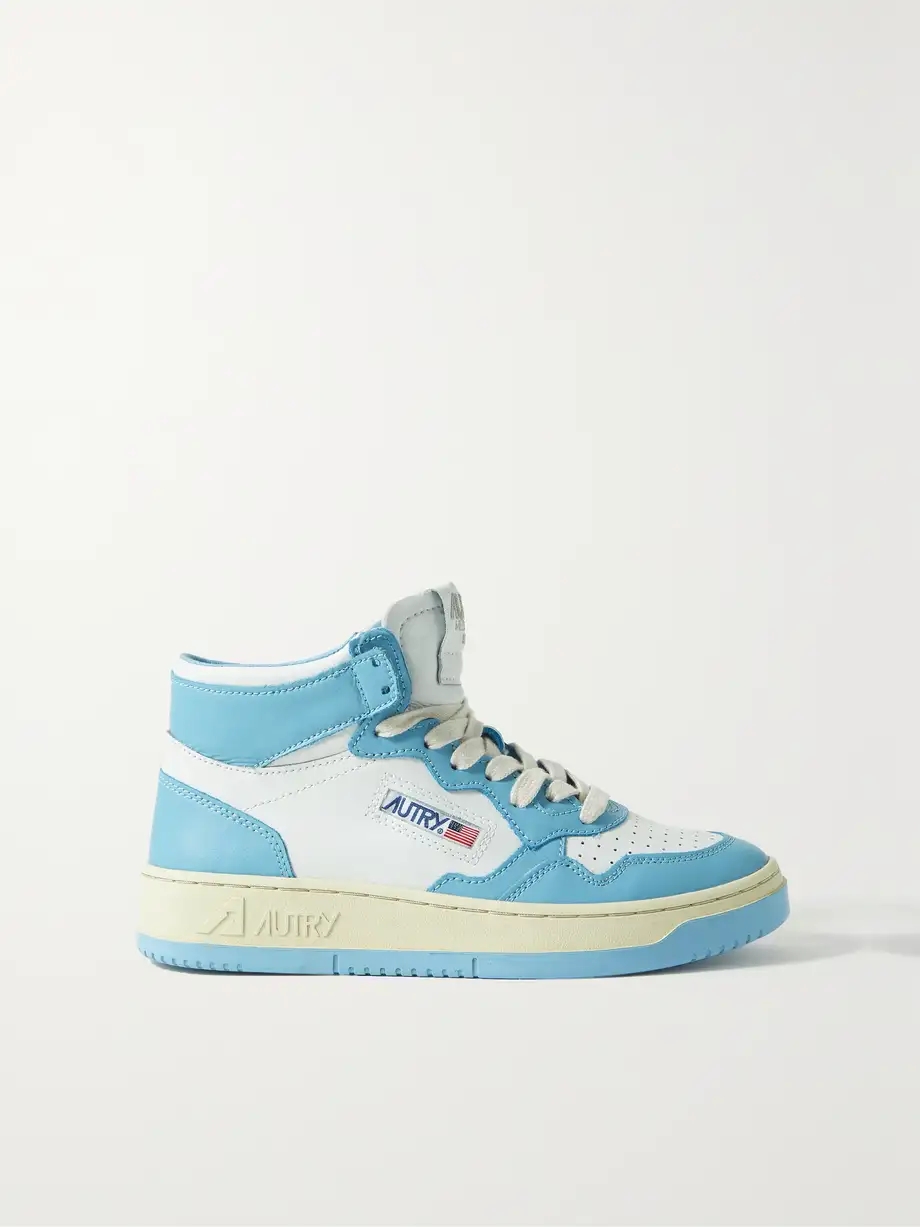 Medalist two-tone leather high-top sneakers Medalist two-tone leather high-top sneakers