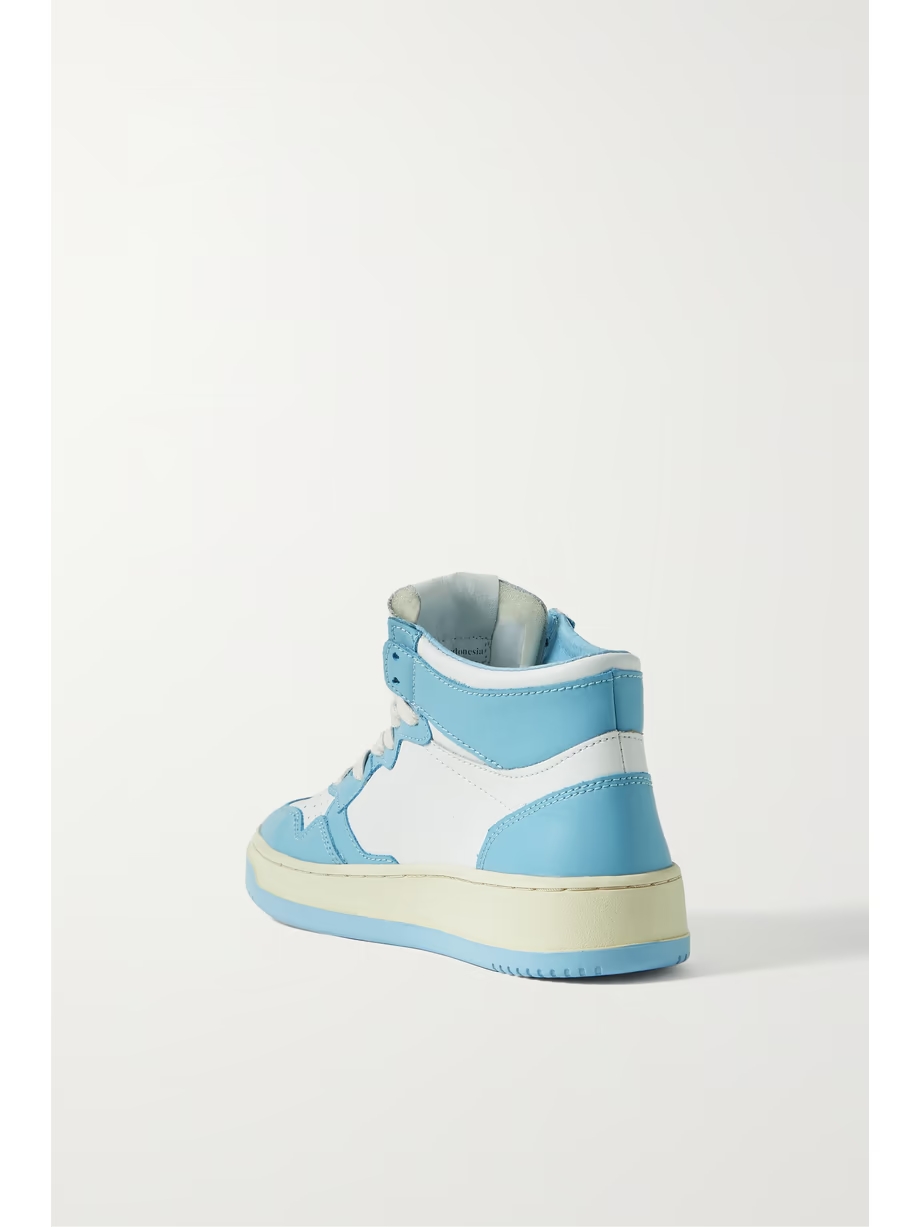 Medalist two-tone leather high-top sneakers Medalist two-tone leather high-top sneakers
