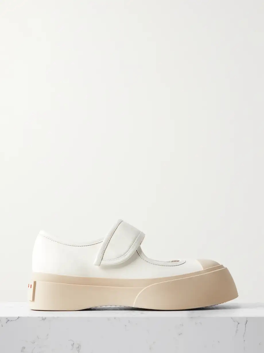 Pablo leather Mary Jane platform sneakers Pablo leather Mary Jane platform sneakers