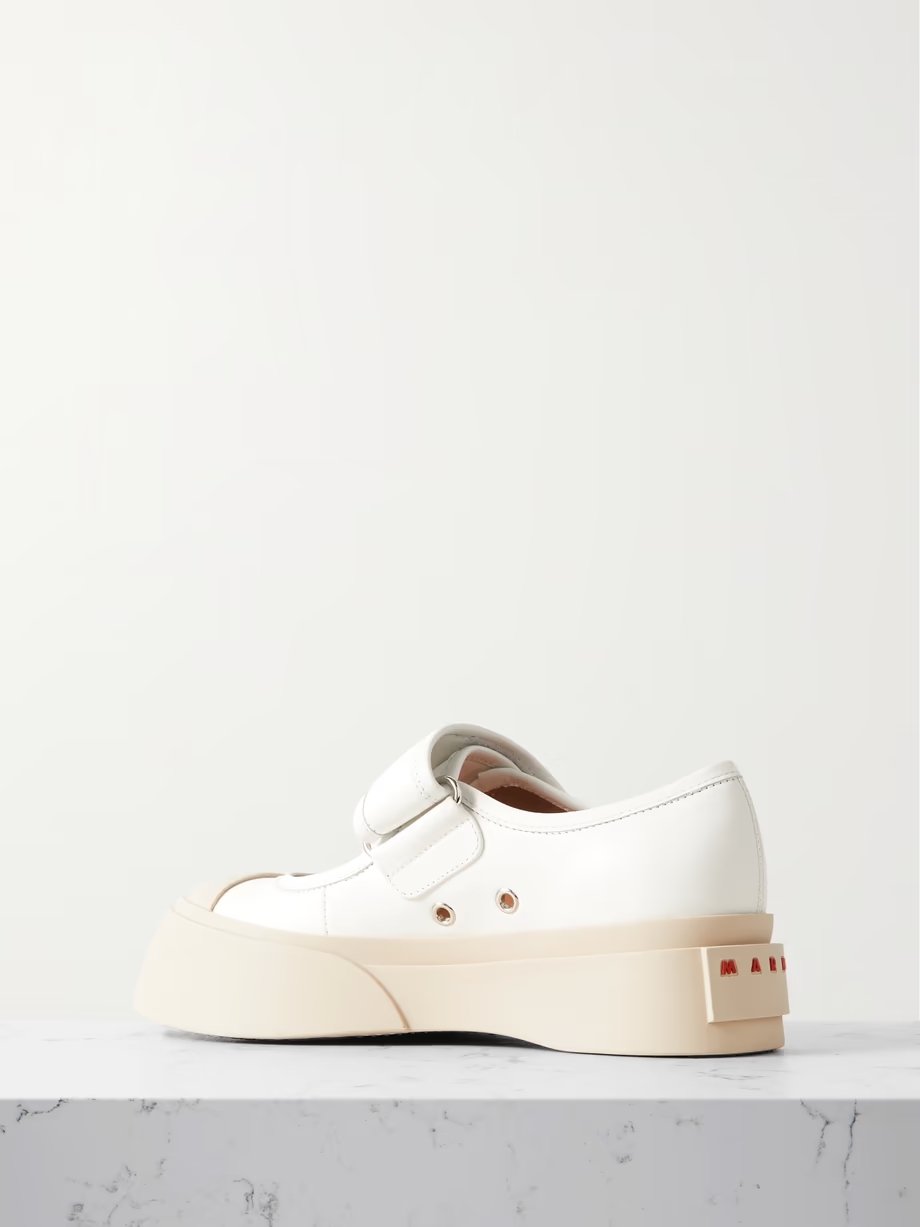 Pablo leather Mary Jane platform sneakers Pablo leather Mary Jane platform sneakers