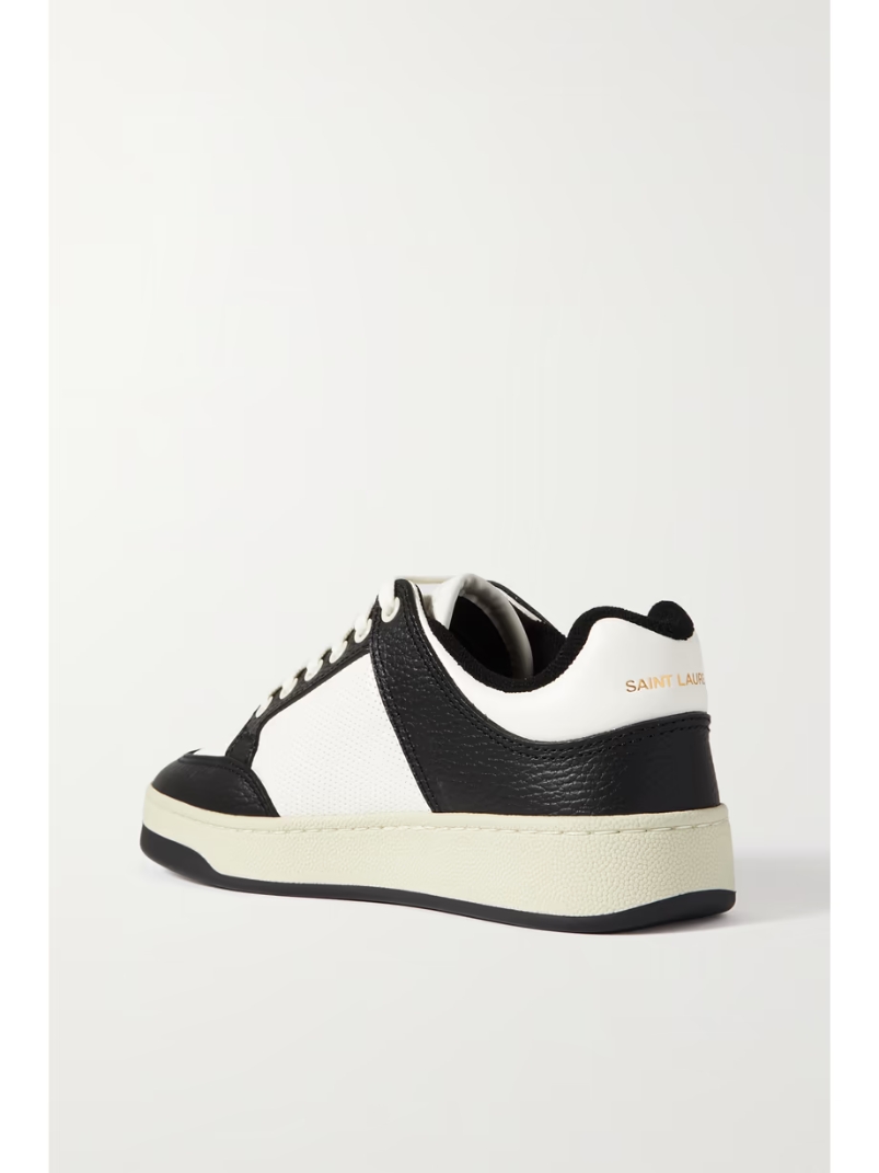 SL61 logo-print leather sneakers SL61 logo-print leather sneakers