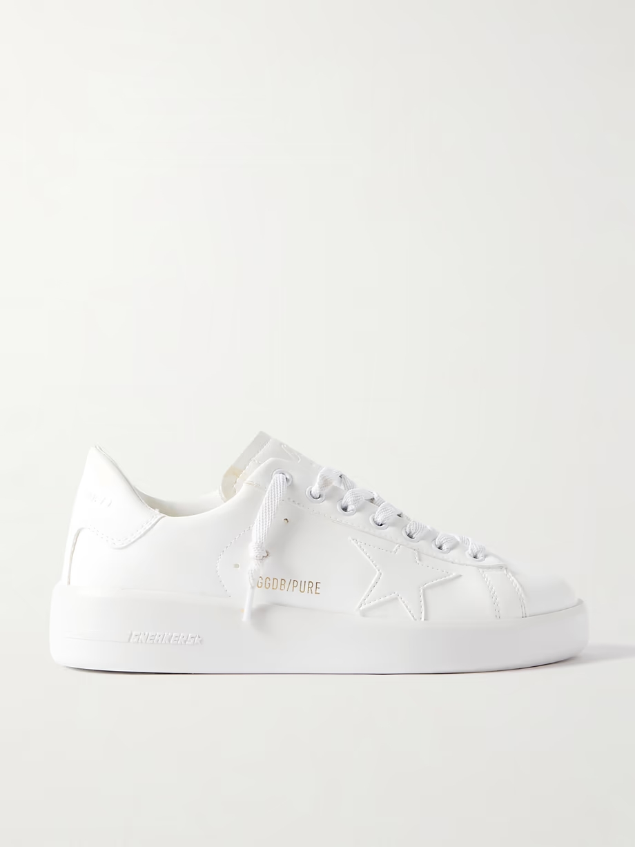 Purestar faux leather sneakers Purestar faux leather sneakers