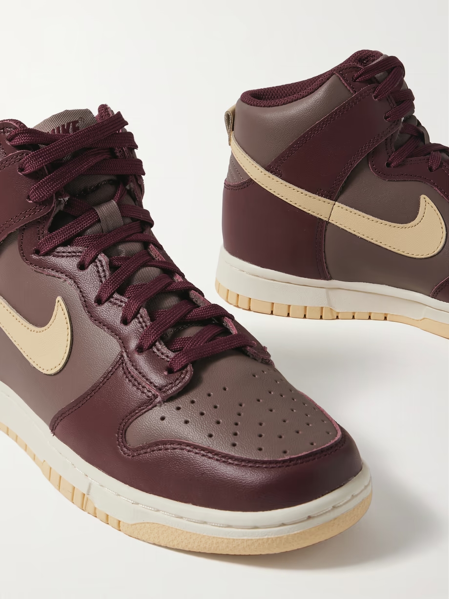 Dunk High leather sneakers Dunk High leather sneakers
