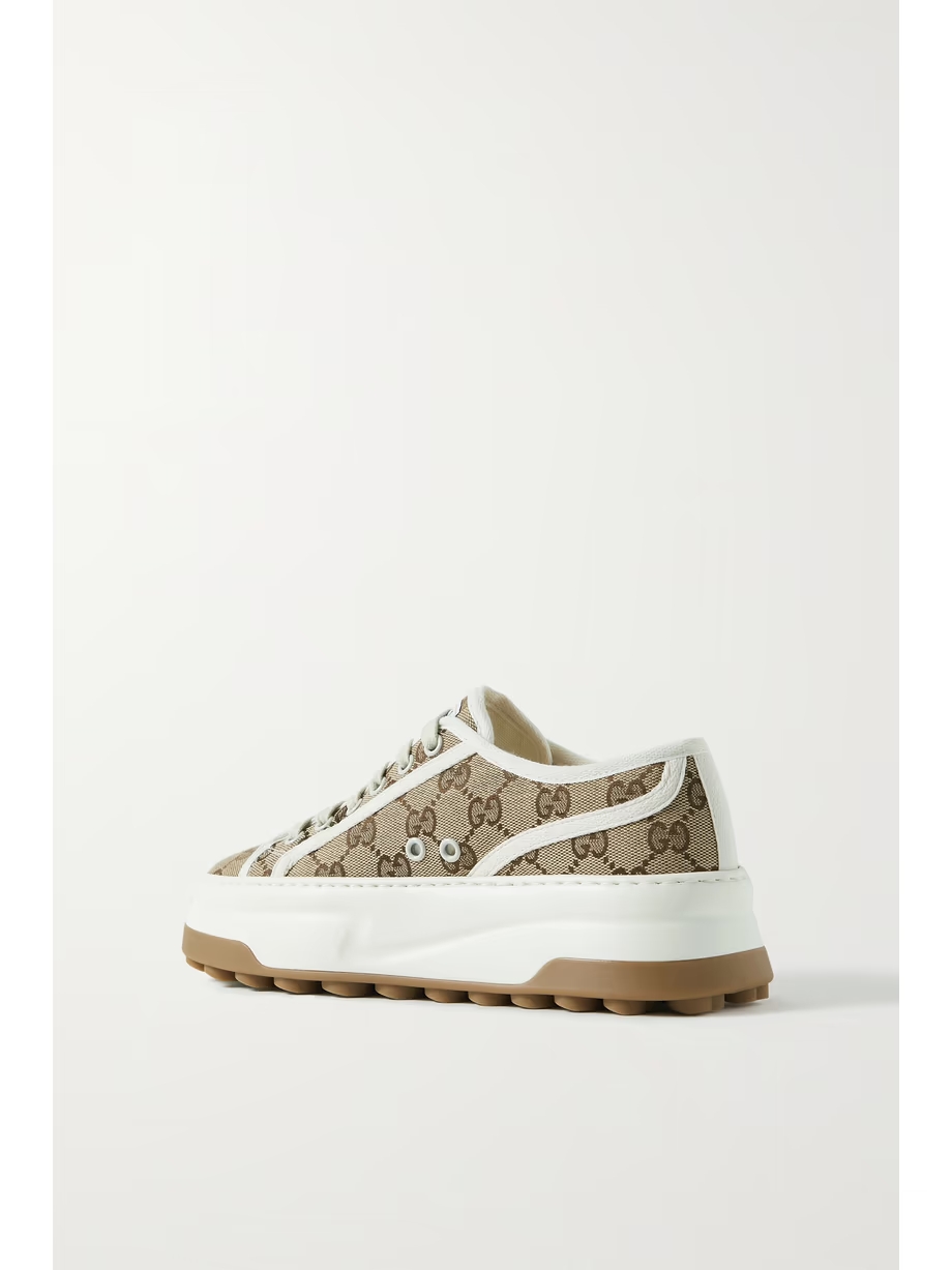 Logo-jacquard canvas sneakers Logo-jacquard canvas sneakers