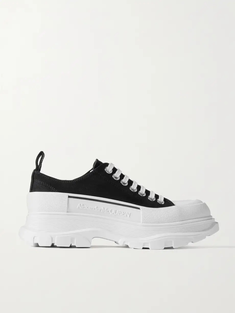 Tread Slick canvas exaggerated-sole sneakers Tread Slick canvas exaggerated-sole sneakers