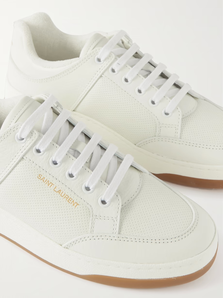 Perforated leather sneakers Perforated leather sneakers