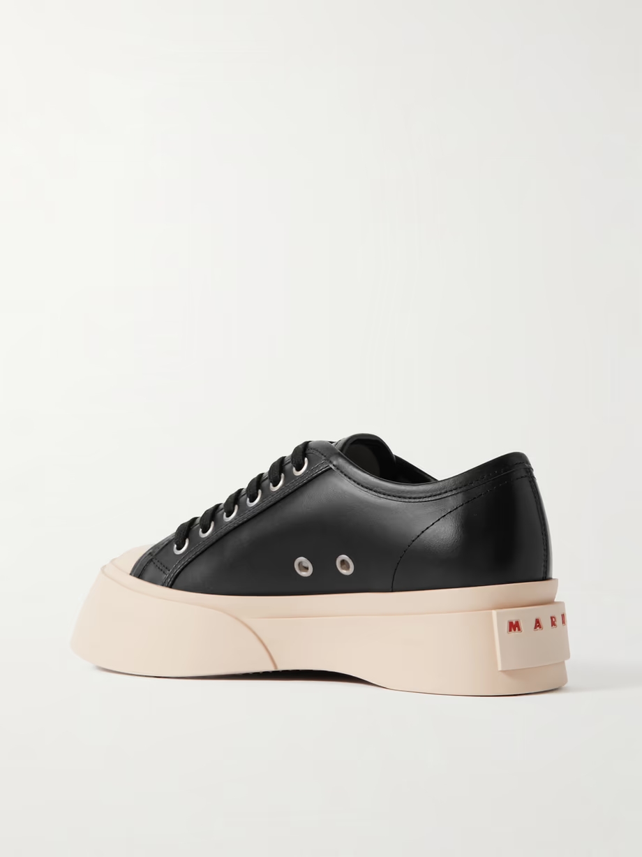 Pablo leather platform sneakers Pablo leather platform sneakers