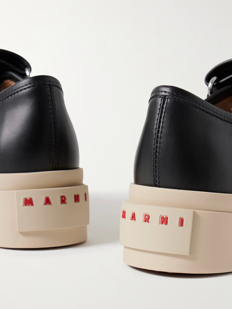 Pablo leather Mary Jane platform sneakers Pablo leather Mary Jane platform sneakers