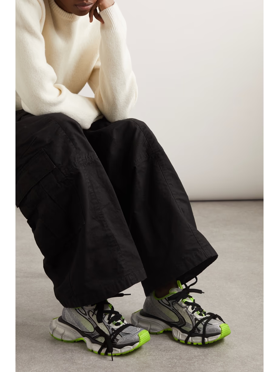 3XL distressed mesh and rubber sneakers 3XL distressed mesh and rubber sneakers